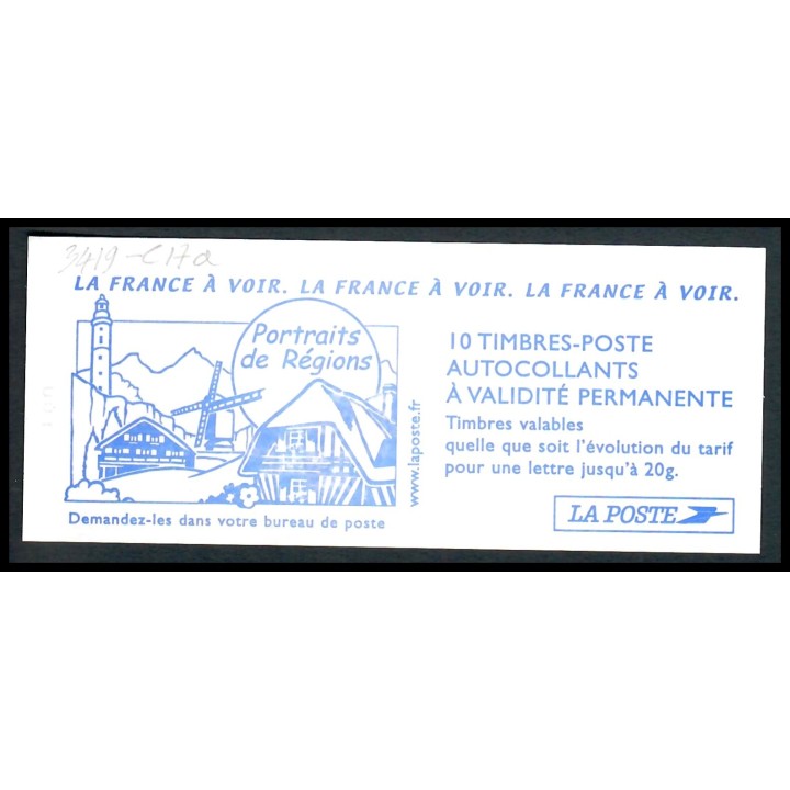 Lot C16 - Carnets Modernes - N°3419-C17a - Neuf ** Luxe