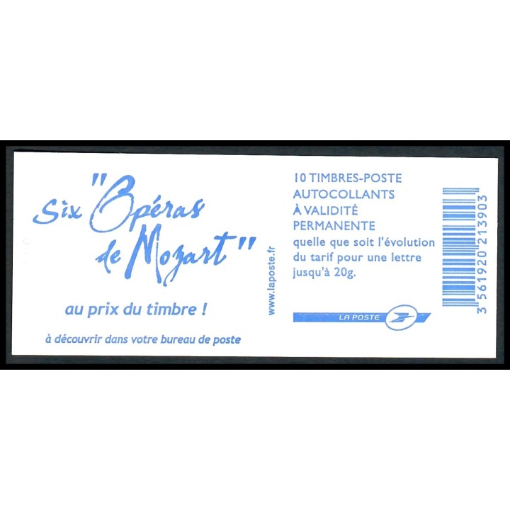 Lot A6137 - Carnets Modernes - N°3744-C11a - Neuf ** Luxe