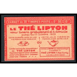 Lot A3597 - Carnets publicitaires - N°199-C28 - Neuf ** Luxe