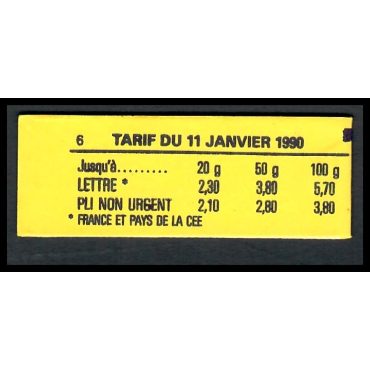Lot A6175 - Carnets Modernes - N°2614-C5A - Neuf ** Luxe