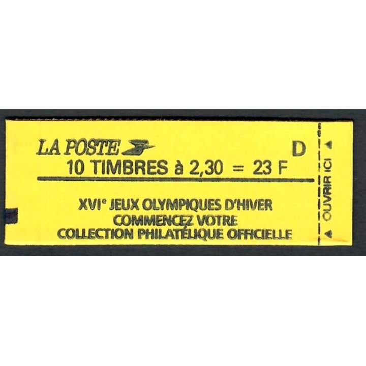 Lot A6422 - Carnets Modernes - N°2614-C6A - Neuf ** Luxe