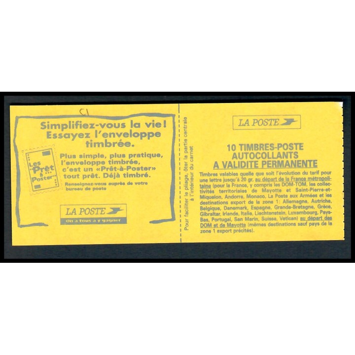 Lot C12 - Carnets Modernes - N°3085-C1a - Neuf ** Luxe