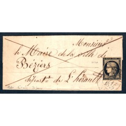 Lot A4880 - Lettres - N°3 - Oblitéré Qualité ST