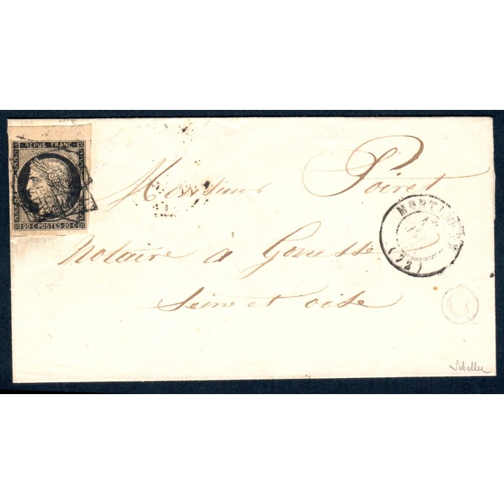 Lot A4835 - Lettres - N°3 - Oblitéré Qualité TB
