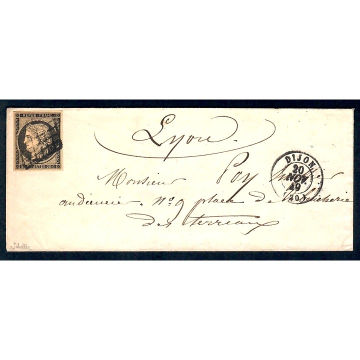 Lot A7425 - Lettres - N°3 - Oblitéré Qualité TB