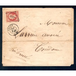 Lot A7396 - Lettres - N°17A - Oblitéré Qualité TB