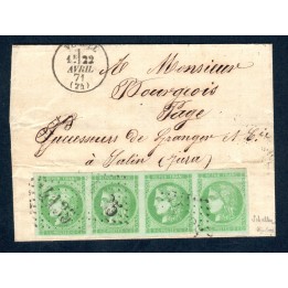 Lot A4916 - Lettres - N°42B - Oblitéré Qualité TB