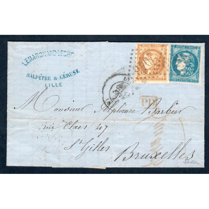 Lot A4914 - Lettres - N°43 et 45 - Oblitéré Qualité TB