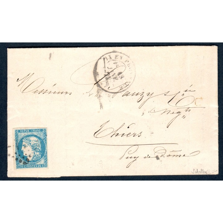Lot A4912 - Lettres - N°44A - Oblitéré Qualité TB