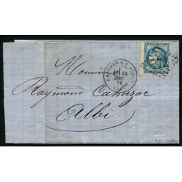 Lot A3384 - Lettres - N°45B - Oblitéré Qualité TB