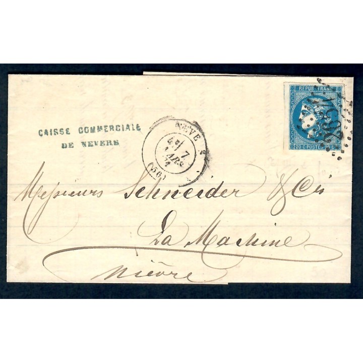 Lot A7398 - Lettres - N°45B - Oblitéré Qualité TB