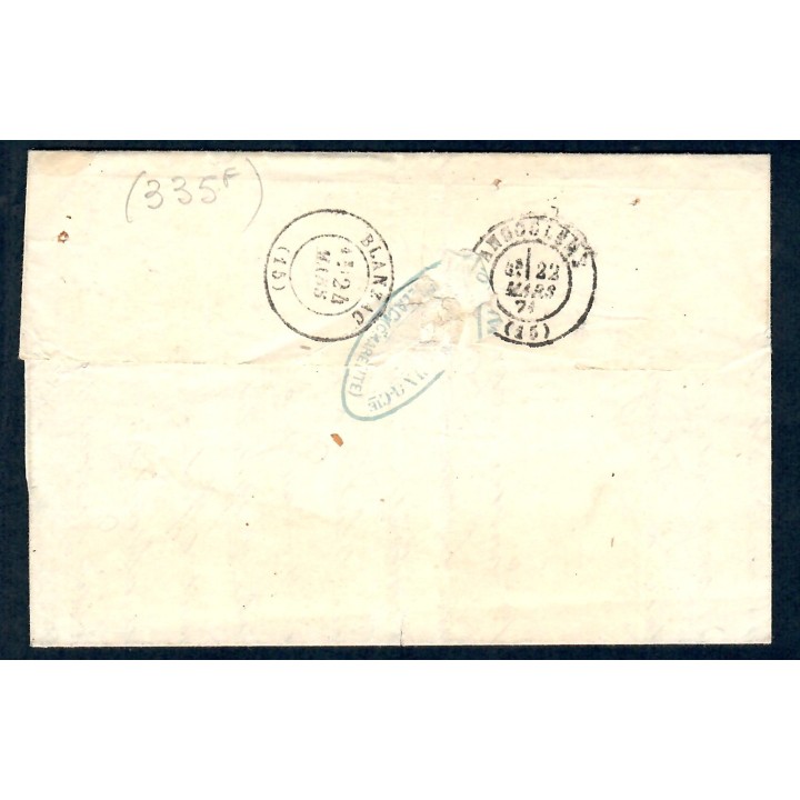 Lot A7399 - Lettres - N°45C - Oblitéré Qualité TB