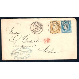 Lot A5206 - Lettres - N°59 et 60 - Oblitéré Qualité TB