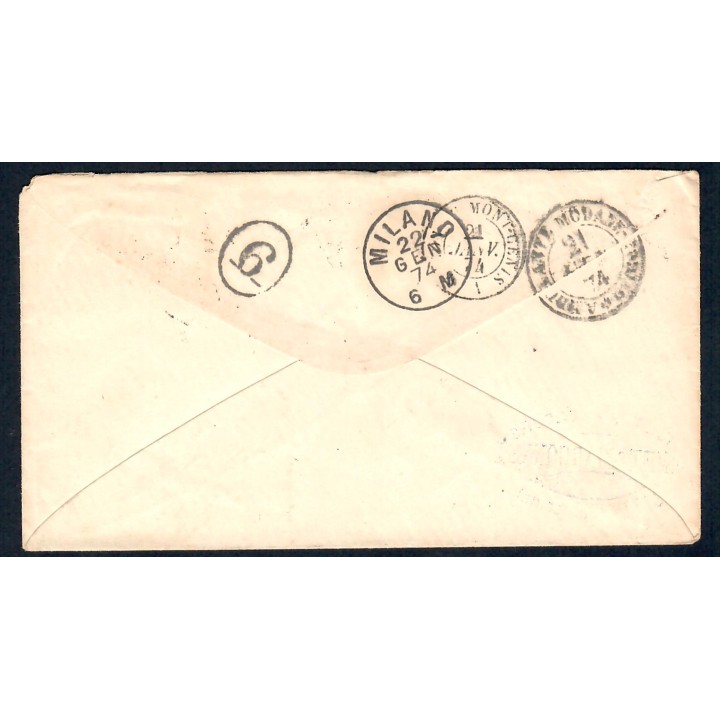 Lot A5206 - Lettres - N°59 et 60 - Oblitéré Qualité TB