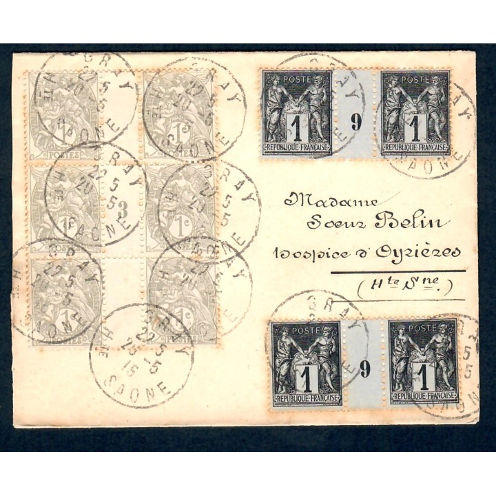 Lot A7400 - Lettres - N°83 et 107 - Oblitéré Qualité TB