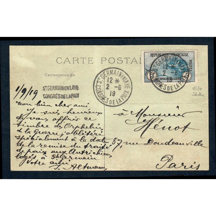 Lot A6180 - Cartes Postales - N°155  - Oblitéré Qualité TB